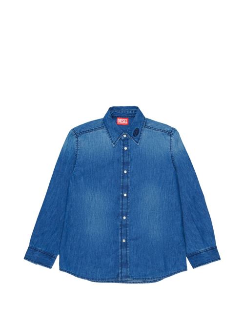 Camicia bambino Diesel denim blu DIESEL KIDS | J01330KXBRWK01
